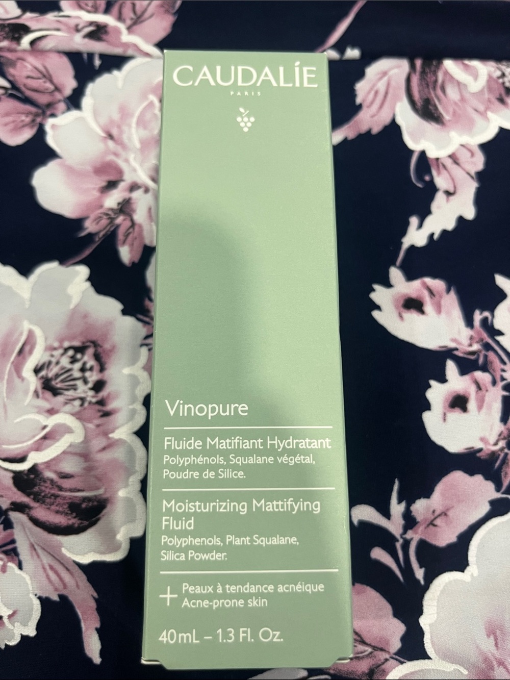 Caudalie Vinopure Moisturizing Mattifying Fluid - Mint Green